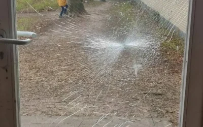 Massive Zerstörungen an der Sekundarschule in Geldern