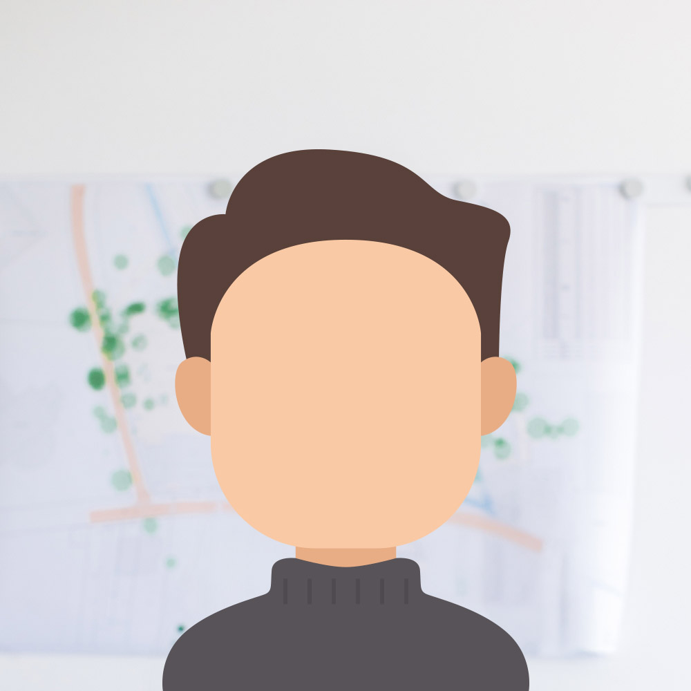 Portrait-Dummy eines Angestellten