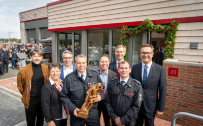 Neues Feuerwehrgerätehaus in Veert offiziell eingeweiht